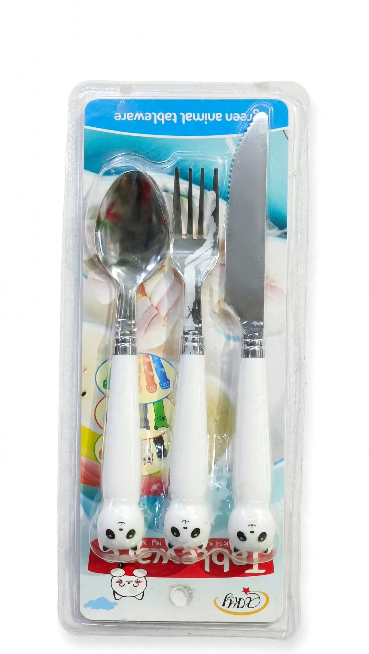 Kids Panda Tableware Set 3Pcs